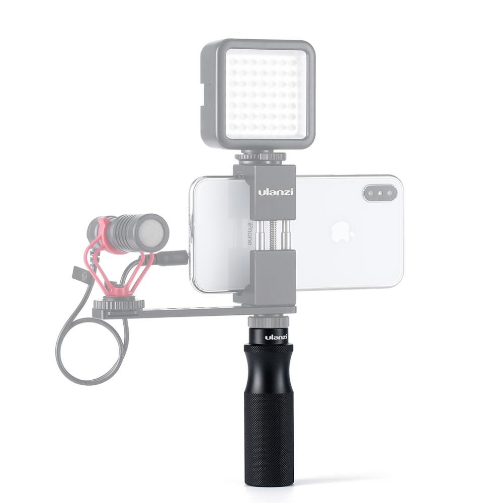 Ulanzi U-40 Camera Grip - 1/4" Screw Mount - Cold Shoe Adapter - for Microphone, LED Light, Vlogging Kits