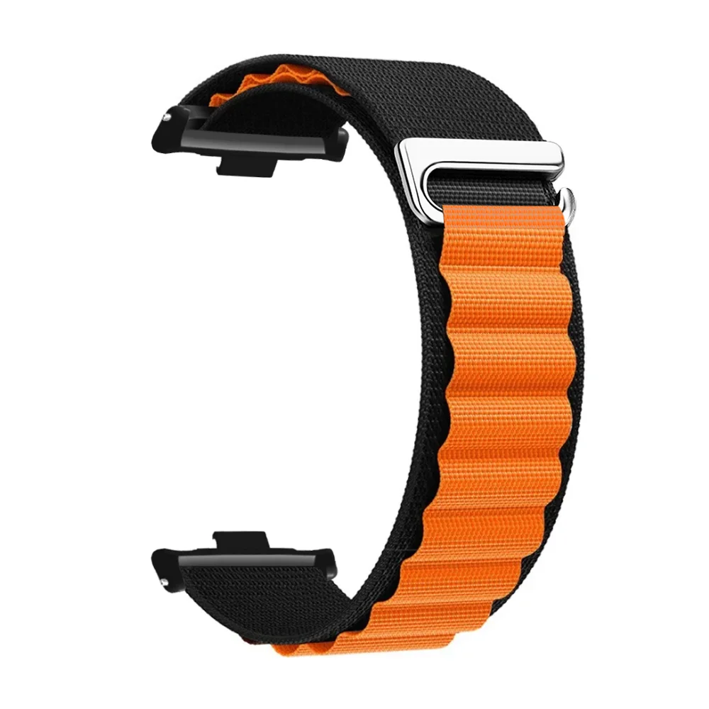 Correa de nailon para reloj inteligente Xiaomi Mi Band 9 Pro/8 Pro, pulsera deportiva para Redmi Watch 5 4, accesorios: XXXL / Azul cielo