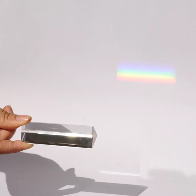 Optical large prism with bracket Mitsubishi mirror Teaching instrument