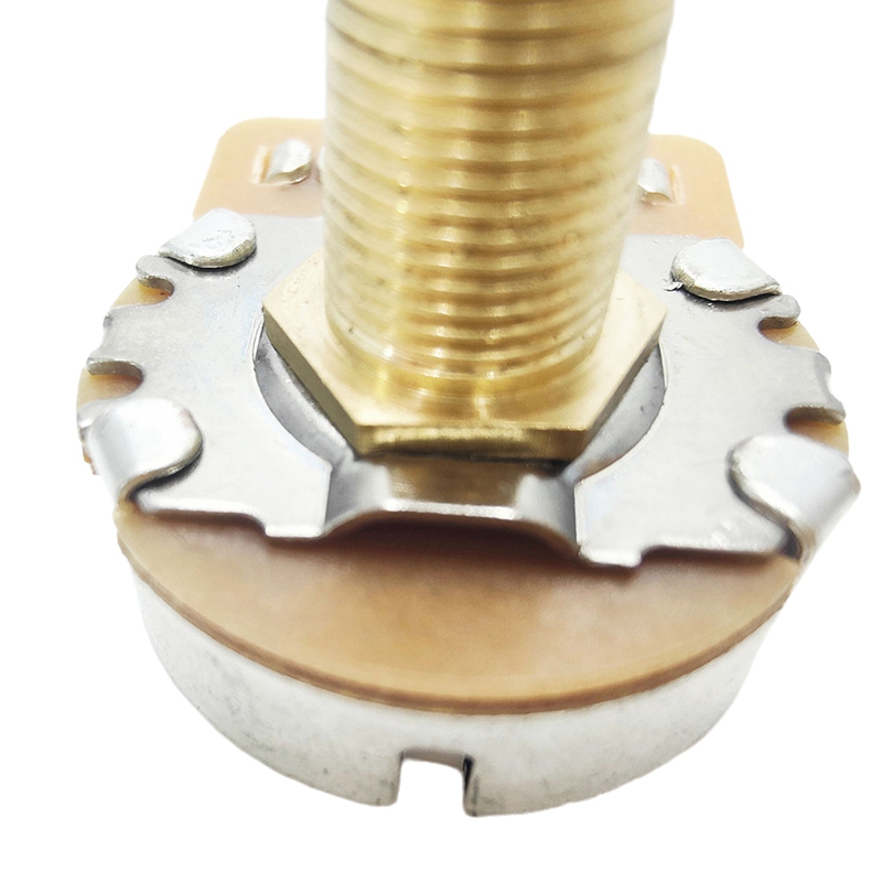Potentiometer Splined Small Pot Electric Guitar Bass Effect Amp Tone Volume 28Mm
