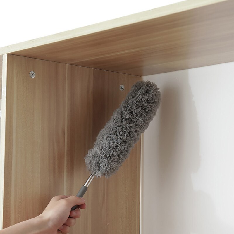 Microfiber Duster Extra Long Flexible Telescopic Pole Duster Car Brush for Cleaning Roof Ceiling Fan Wardrobe TUE88