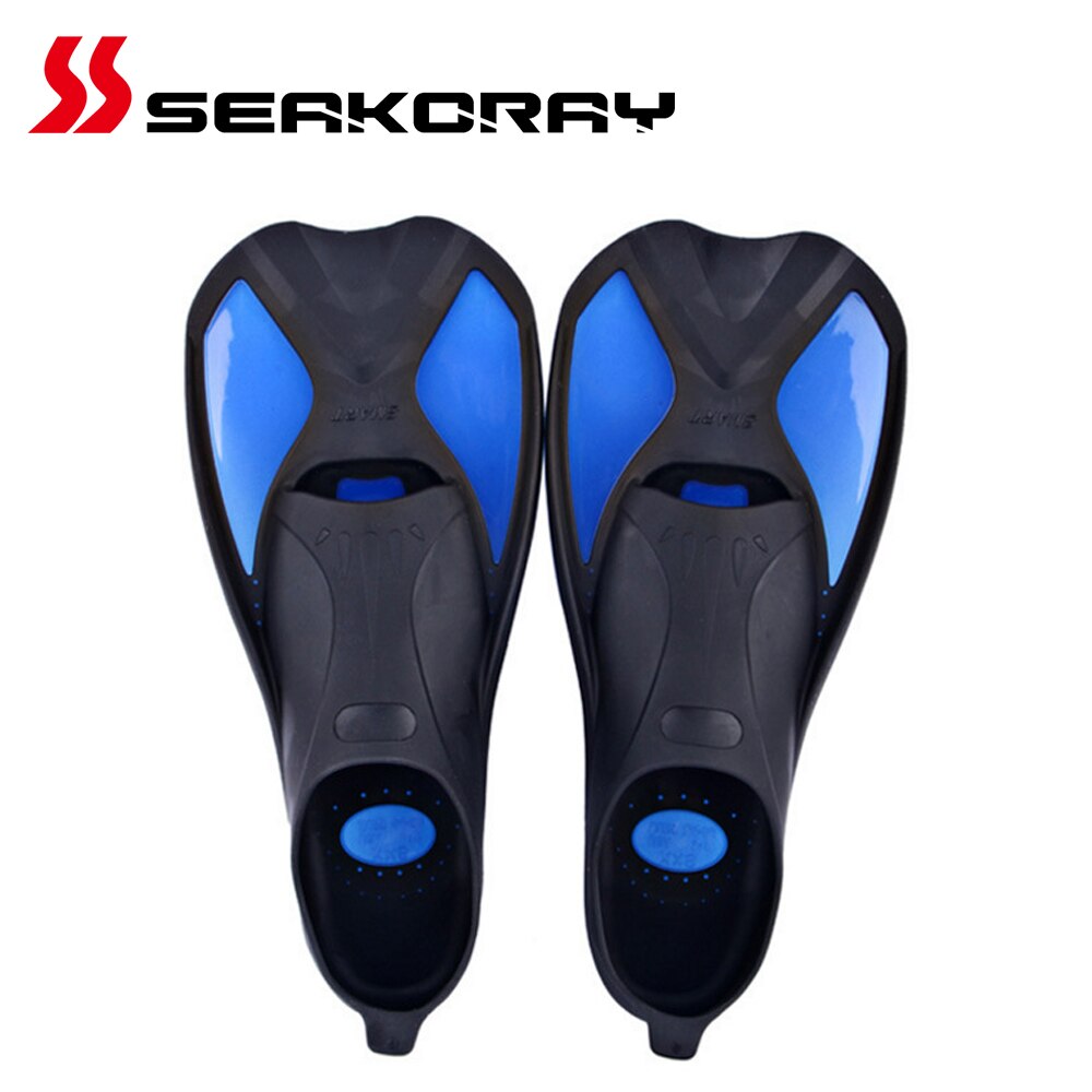 Zwemmen Vinnen Snorkel Voet Flippers Duiken Vinnen Volwassen Duiken Flippers Kinderen Duiken Vinnen Zwemmen Apparatuur: Blue / L