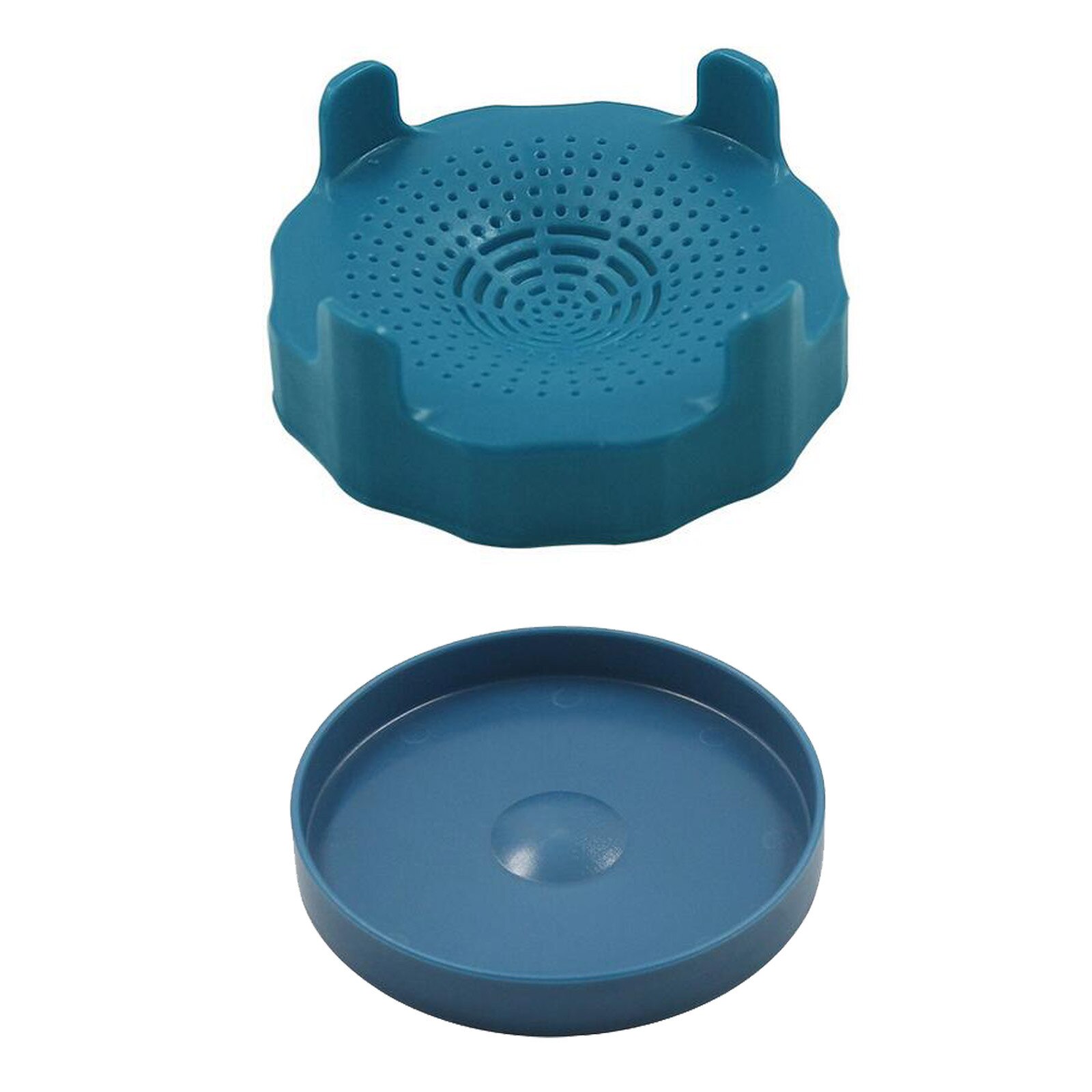 Colador de germinación de plástico de grado alimenticio, cubierta de máquina de germinación de semillas, suministros de jardín, tarro de albañil, cubierta de brotes, 25 #: B