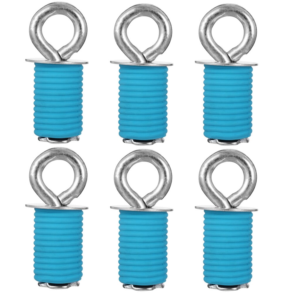 6pcs ATV Fixing Anchor UTV Bed Anchor Cargo Hole Anchors Tie Down Anchors: Default Title