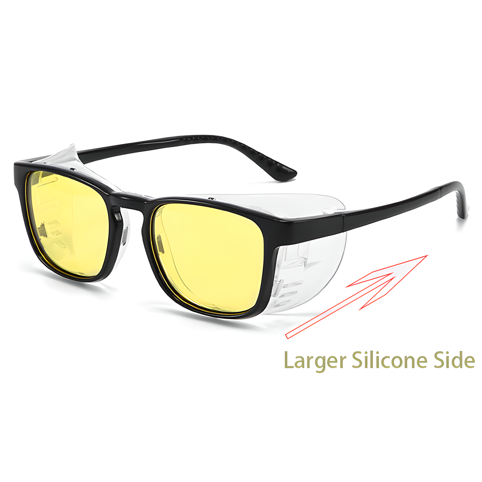 Wet Room Moisturizing Goggles Blue Light Blocking Glasses Anti Pollen Eye Protection Prescription Frame Night Vision Sunglasses: Brown