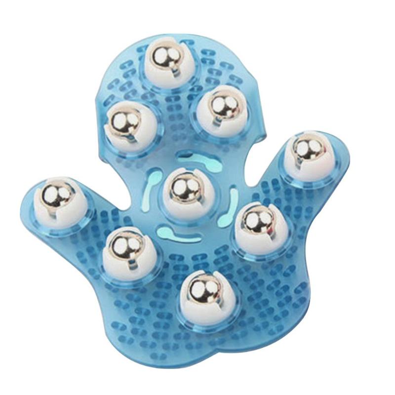 Körper Massage Handschuh Rolle Anti-Zellulitis Schmerzen Linderung Entspannen Massage Hals Schulter Massage Handschuhe Gesundheit Pflege