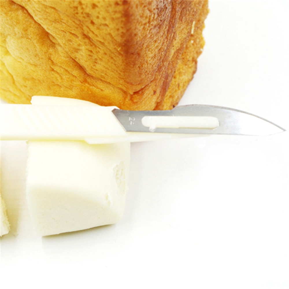 1 st kolstål kurvbrödskärkniv western-stil skärbåge bröd baguette fransk skärare bakverktyg