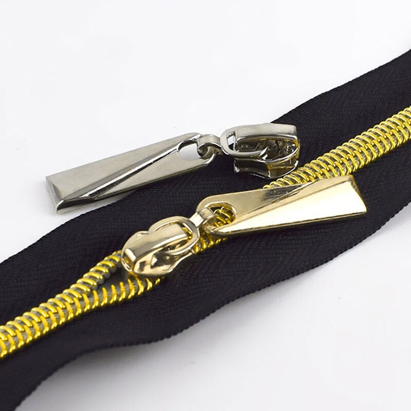 Jas Zip Hoofd Diy Rits Sliders Metalen/Nylon/Hars Ritsen Reparatie Kit Jas Kleding Naaien Accessoires