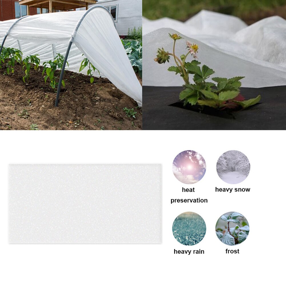Garden Plant Cover Cold Winter Outdoor Vegetable Fruit Flower Frost Protection Blanket Non-woven Anti Frost Plant Covers