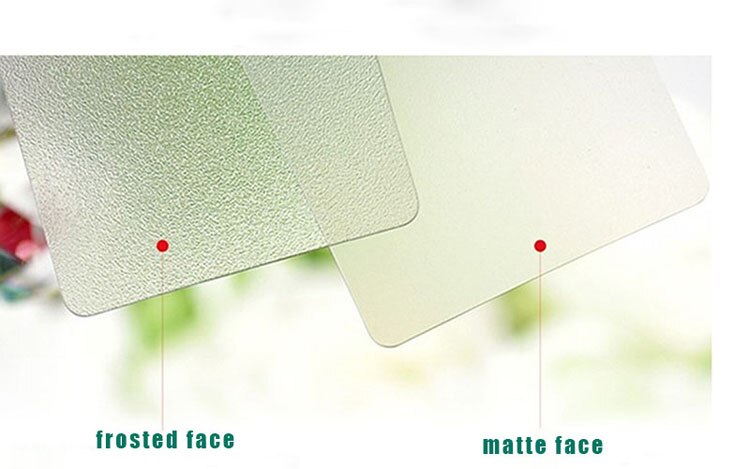 Blank transparent business pvc card without printing 86x54mm 90x50mm in thick 0.3mm Bookmark Clear Tag