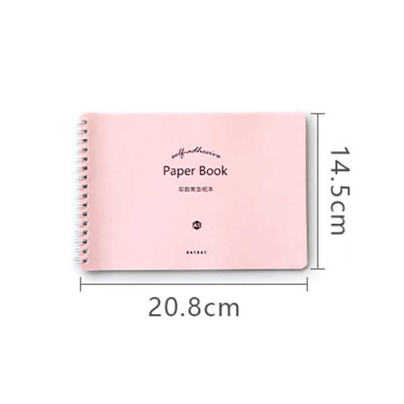 Coloffice Double-Sided Handbook Release Paper A4 A5 Meat Ball Tape Storage Book Hand Book Stickers Material Sketchbook
