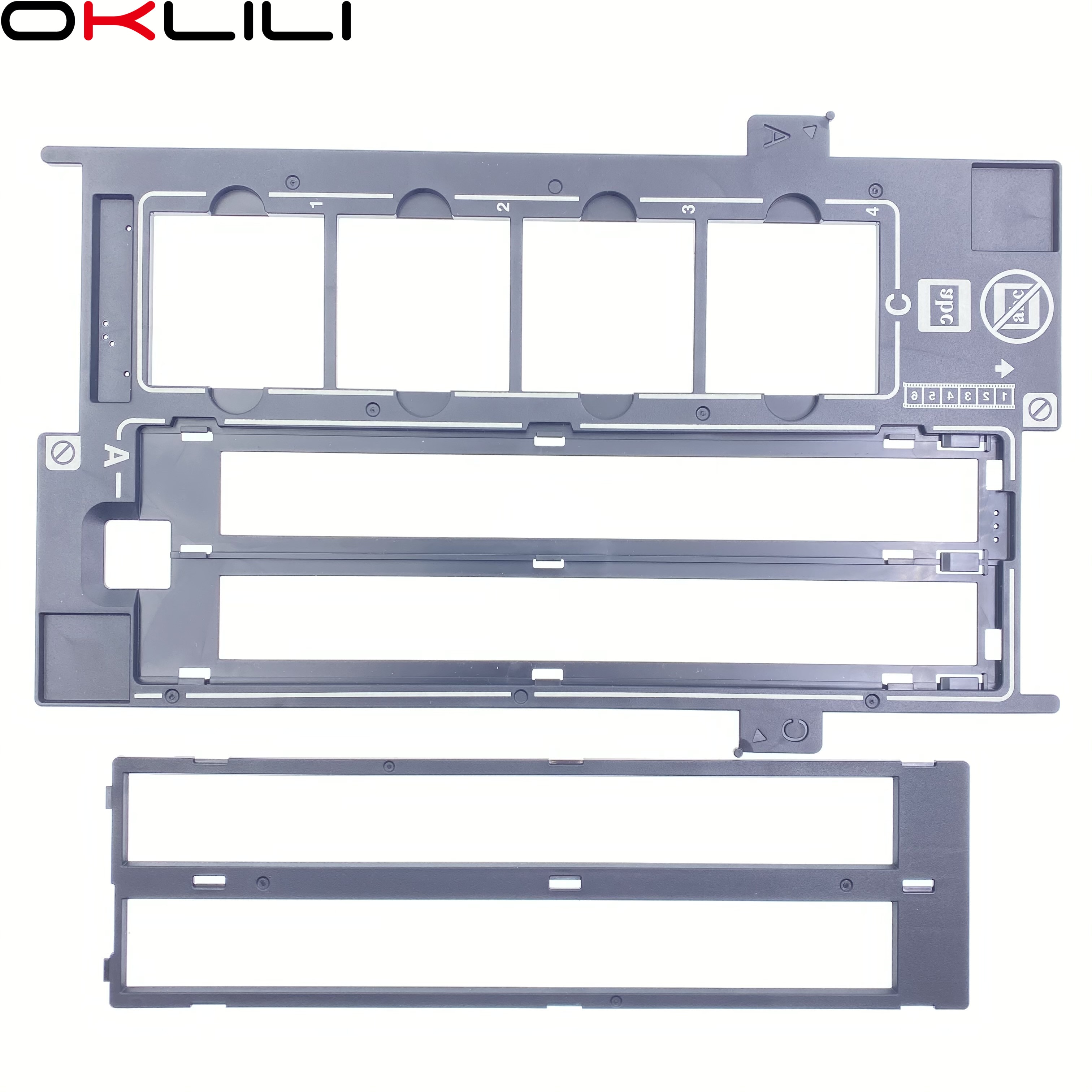 1423040 fotoholder assy film slide 35mm negativ holder & cover guide til epson  v500 v550 v600 4490 2450 3170 3200 4180 x750