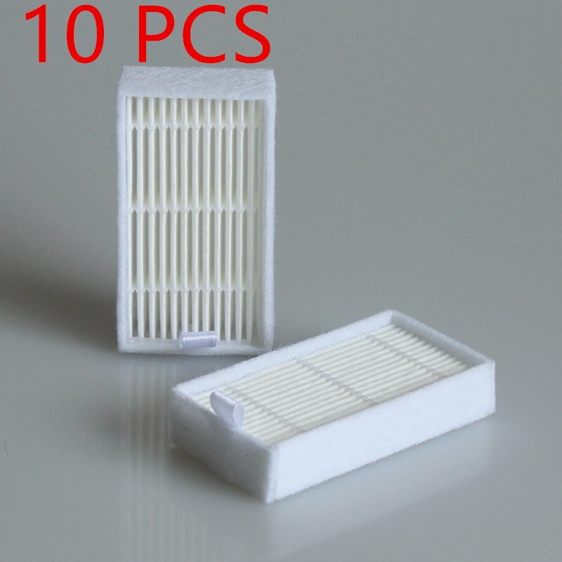 Stofzuiger Accessoire Pack 10 Stuks Hepa Filter Voor Panda X500, Gutrend JOY90/FUN110, ecovacs CR120/CEN540 Hepa Filter
