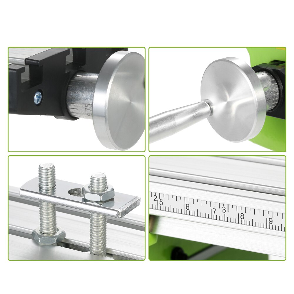 Mini compound bänkfräsmaskin bänkborr skruvstäd fixtur arbetsbordsborr precisions multifunktionsborrfräsmaskin