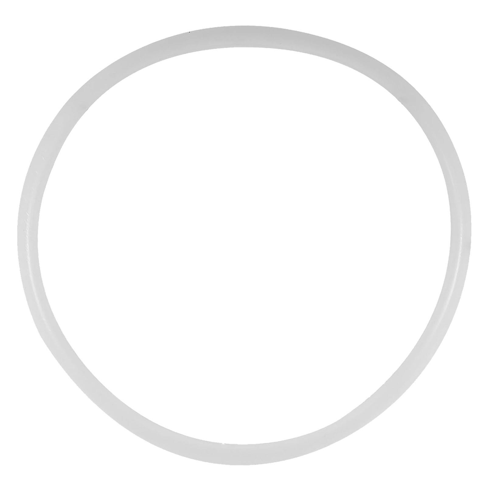 Silicone Pressure Cooker Gasket 22-32cm White Rubber Seal Cooking Tool Set