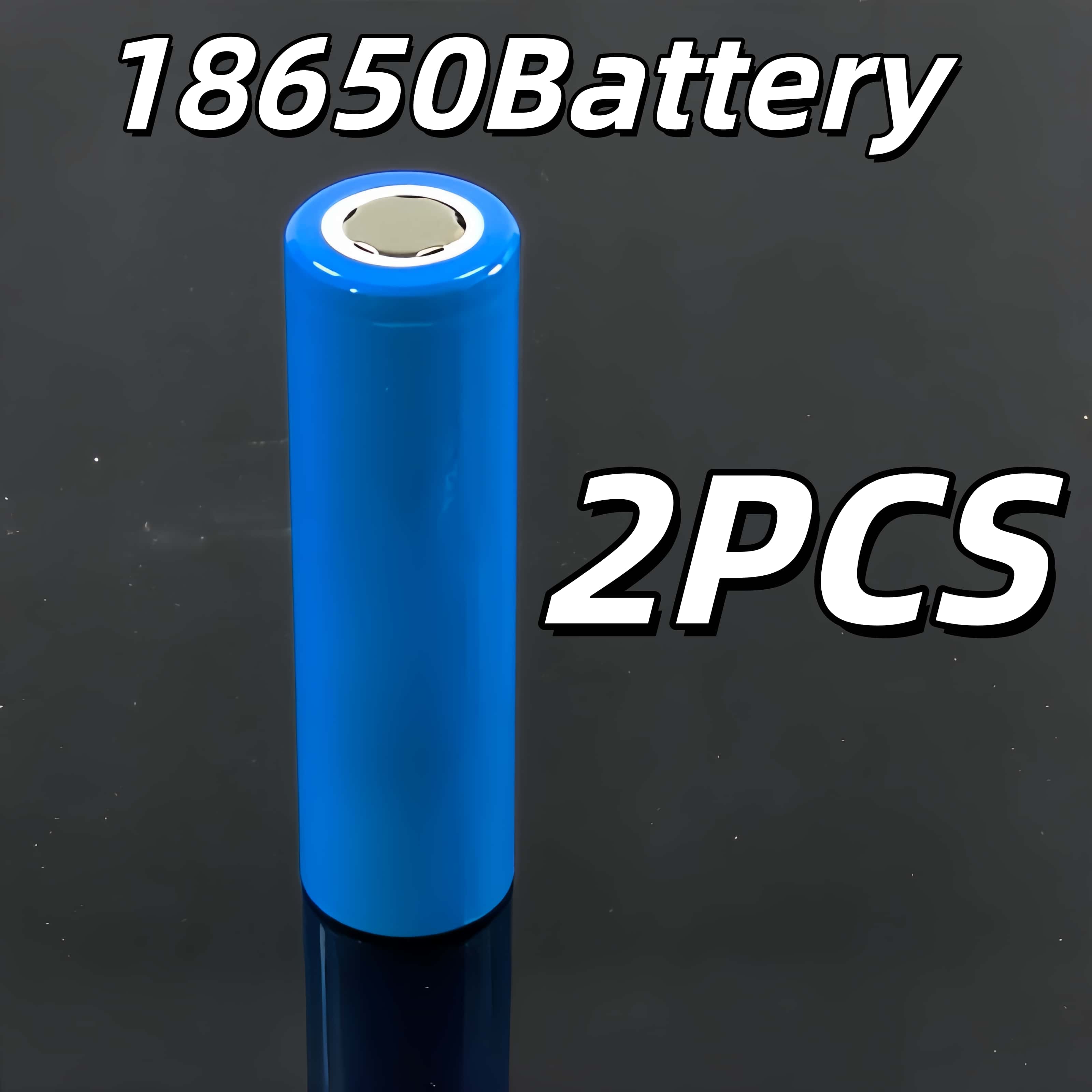 Rechargeable 18650 Li-ion Battery 3.7V 3000mAh High Capacity for Electronic Devices: WHITE