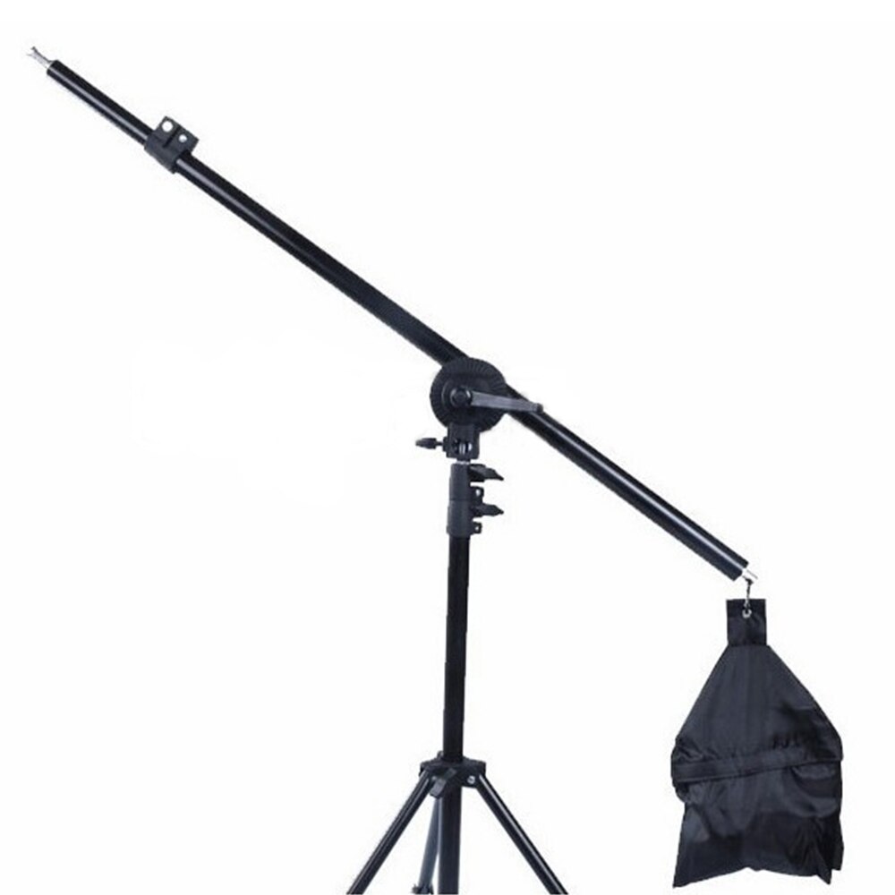 Kit de estudio fotográfico, accesorios de estudio fotográfico, soporte de brazo, trípode, soporte de luz, brazo cruzado, varilla de extensión con bolsa de peso