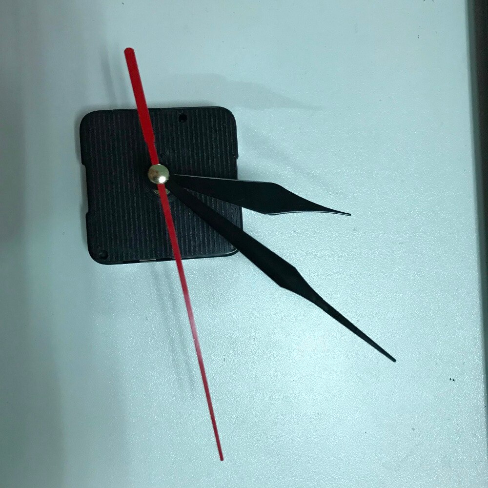 Silent Quartz Clock Movement Clock DIY with black pointer Wall clock movement replacement parts dedicated 28MM Shaft Sweep