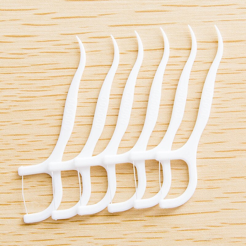 20 Stuks Tandzijde Stok Bleken Tool Picks Tanden Tandenstokers Tand Clean Oral Care Interdentale Borstel Hygiëne Schoonmaken