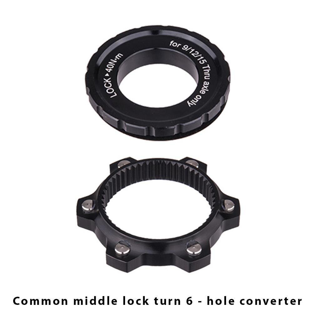 Adaptador de bloqueo central de cubo de bicicleta a 6 pernos, separador de cubo de refuerzo de freno de disco, arandela de 15x100 a 110mm, convertidor de eje pasante de 12x142 a 148mm