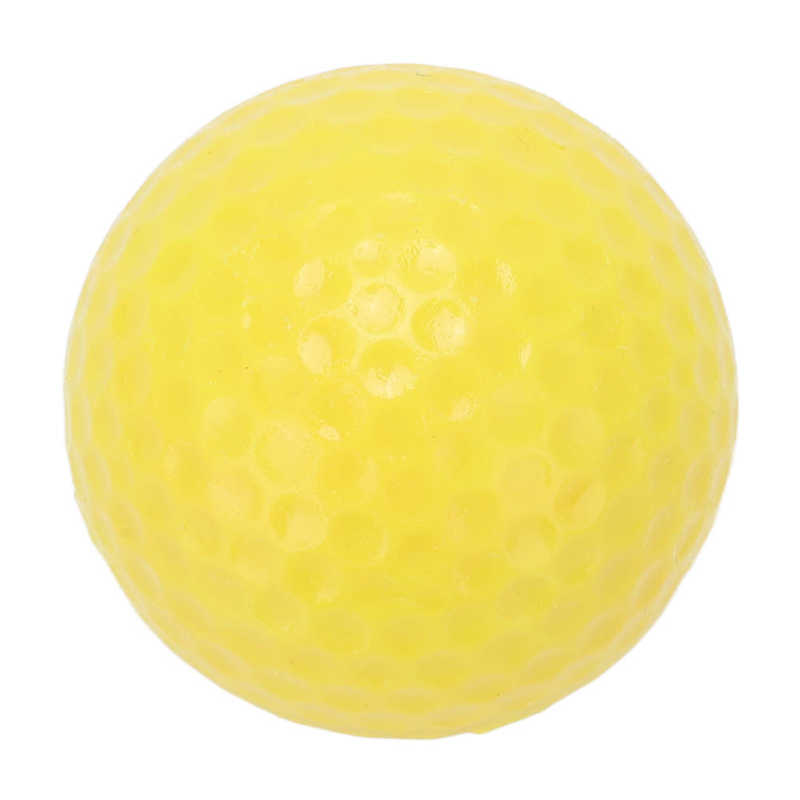 2 Layers Floating Ball Stable Unsinkable Floating Ball Unique Practice Hard for Sports: Yellow