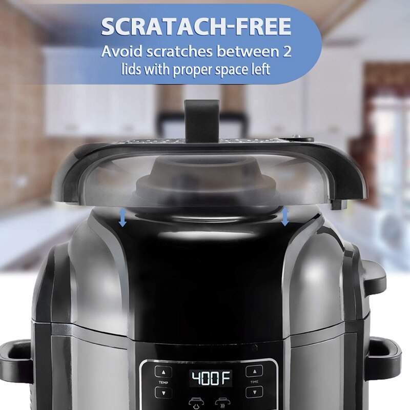 Siliconen Deksel Stand, Siliconen Snelkookpan Deksel Houder Accessoires Voor Ninja Foodi Snelkookpan