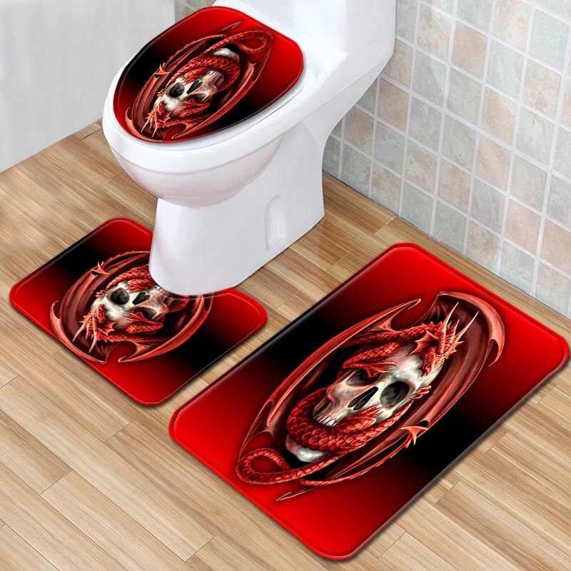 Schedel badkamer toilet mat set toilet mat set toilet mat set badkamer mat set toilet mat set badkamer mat set