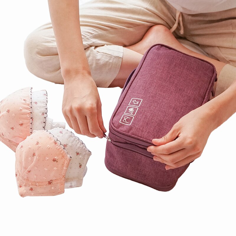 Reistas Waterdicht Kationische Tas Multifunctionele Draagbare Ondergoed Tas Sokken Opbergtas Bagage Organizer