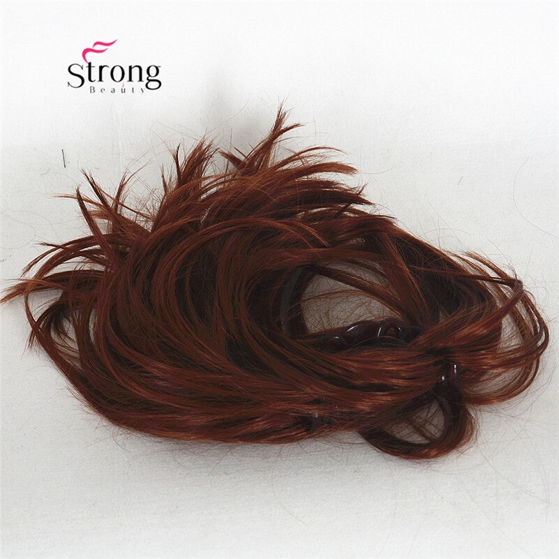 12 Inch Adjustable Messy Style Ponytail Hair Extension Synthetic Hair-Piece with Jaw Claw COLOUR CHOICES