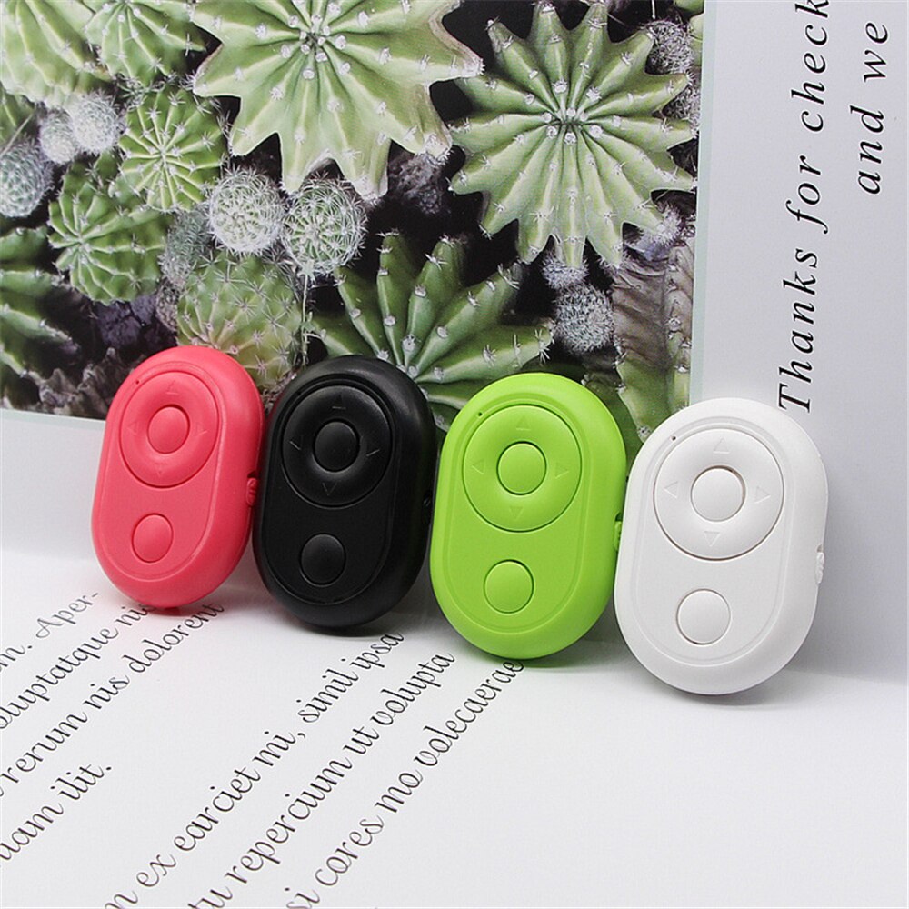Camera Release Mini Button Wireless Remote Controller Bluetooth Shutter Control Selfie Stick For iPhone Android Samsung