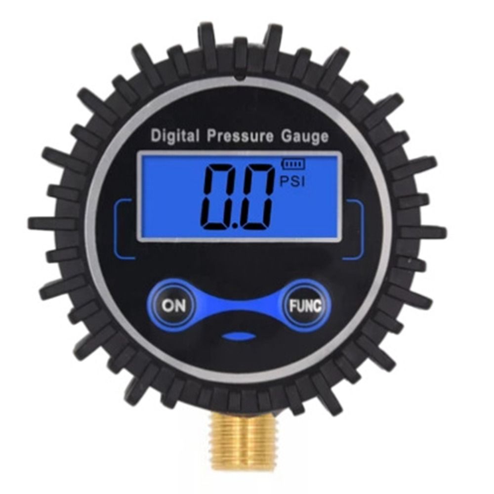 0-250PSI Digital Tire Pressure Gauge Precision Portable Short Pressure Measuring Valve Electronic 4 Tire Pressure Units: Beige