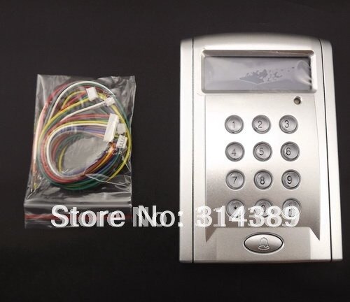 Networking JS268 EM4100 card 2500 users RS485,WG readers extendable,Wiegand26 output,LCD reader access controller