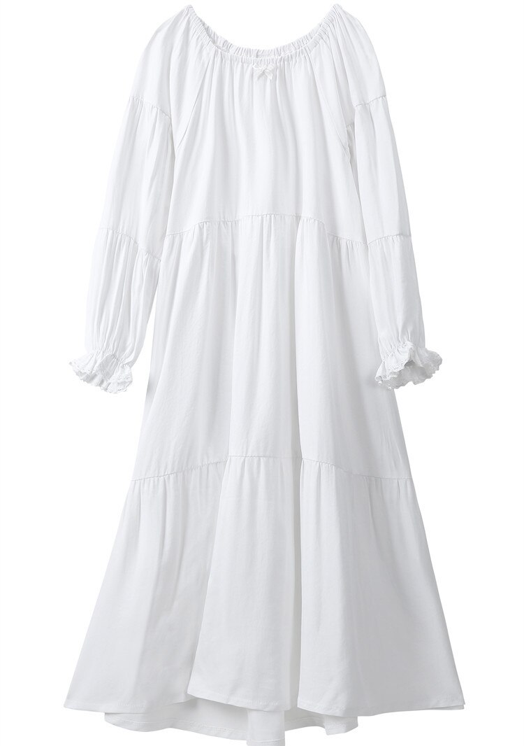 Pigiama per ragazze vestito da torta 2021 abbigliamento per la casa a maniche lunghe per bambini camicia da notte camicie da notte principessa allentata abbigliamento per la casa indumenti da notte esterni