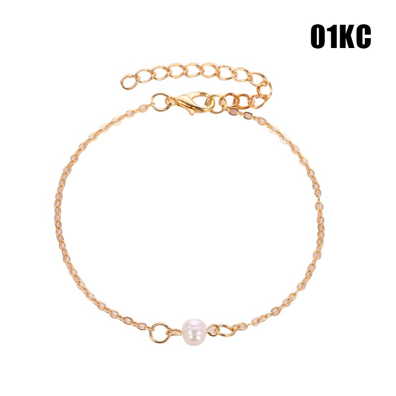 Armbinde für Frauen Simulierte Perlen Schmuck Dame Handgelenk Zubehör Dekor Ornament TY66: a