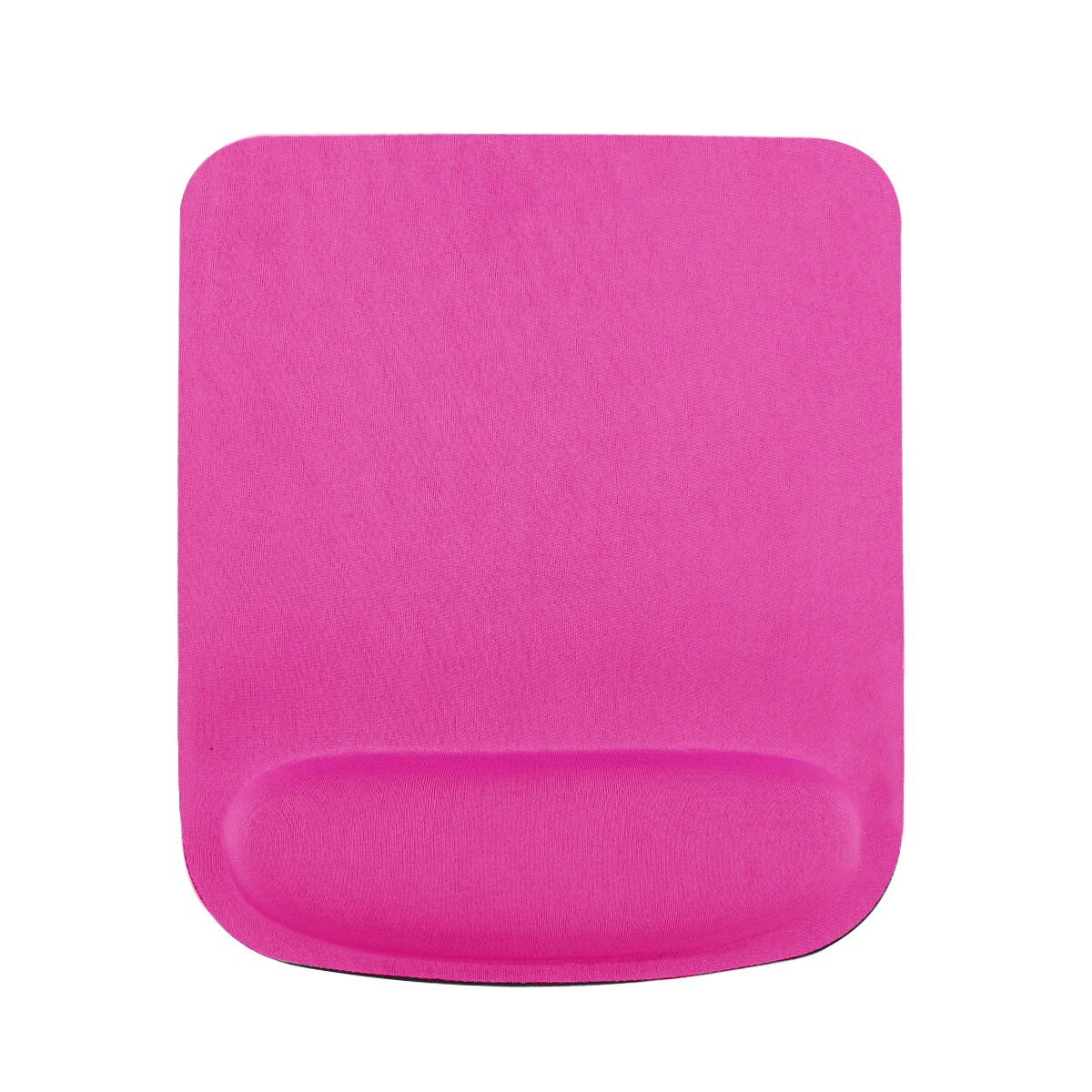 EVA Mouse Pad With Wrist Soild Color Mat For Computer Gamer Laptop Table Nonslip Gaming Accessories Wristband Soft Pink Mousepad: Pink