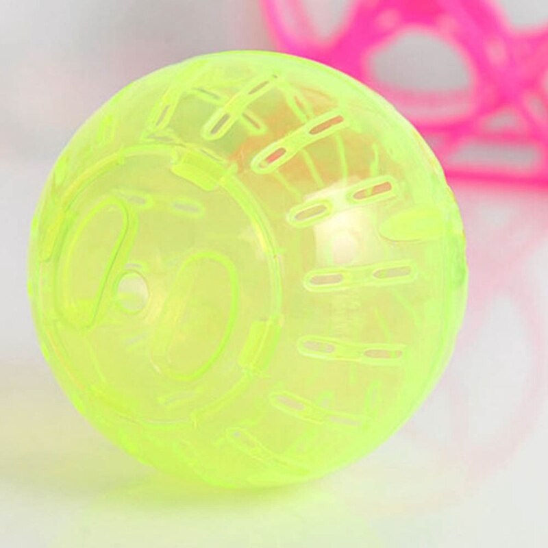 Mini Plastic Pet Rodent Mice Jogging Ball Toy Hamster Gerbil Rat Exercise Balls Play Toys Hamster Temporary House For Pets