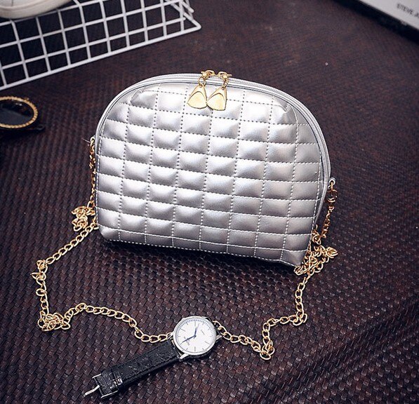 031818 yesetn dames goedkope tas dames kleine schelp tas: Zilver