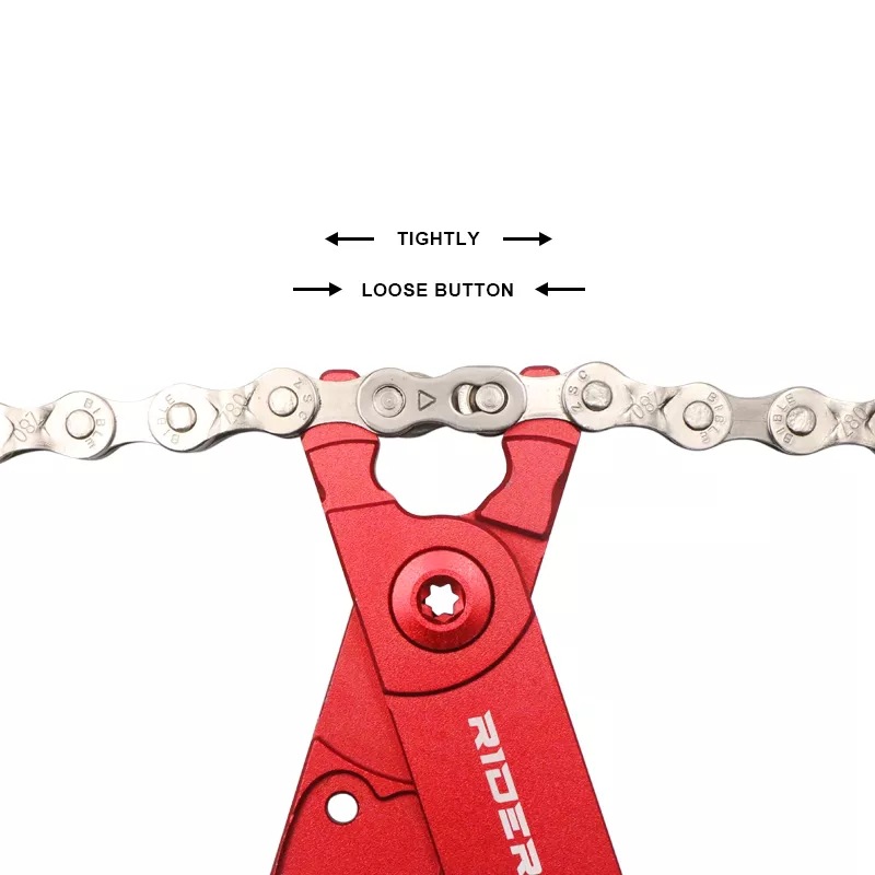 Alicates para eslabones de cadena de bicicleta, Mini alicates de instalación de extracción rápida para bicicleta de montaña, hebilla de cadena de ciclismo, herramientas de reparación de abrazadera abierta y cerrada