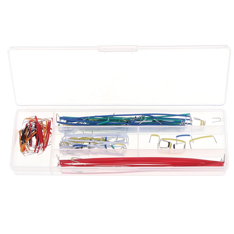 140pcs/set Solderless Breadboard Jumper Cable Wire Kit Diy Shield For Arduino