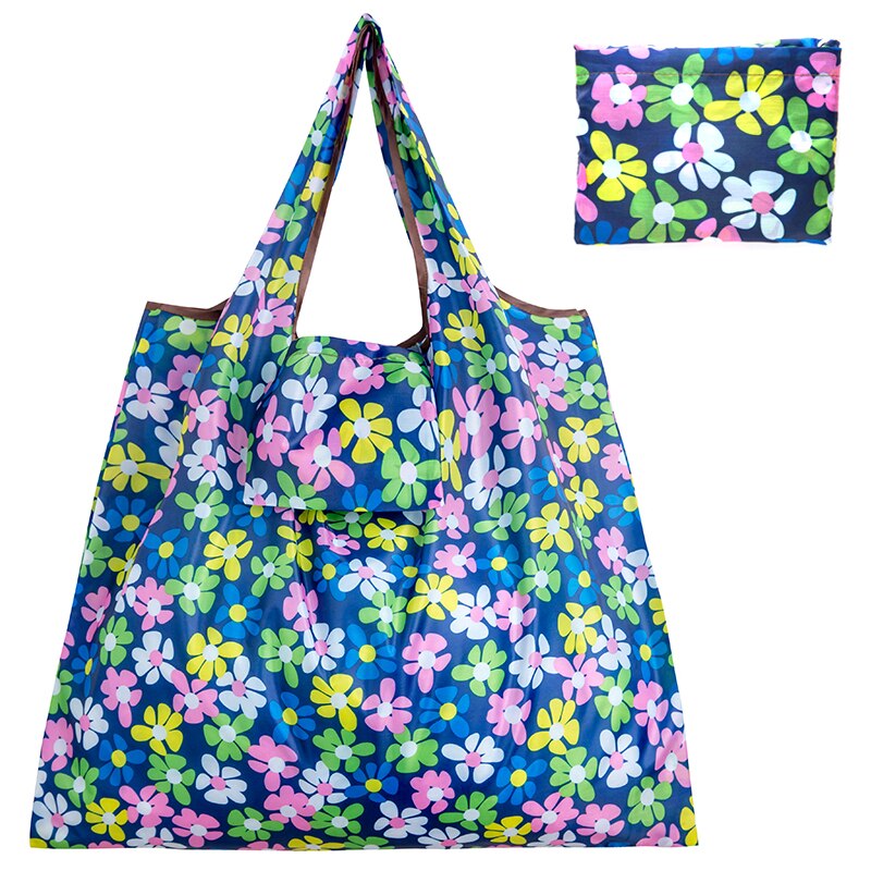Sunflower Reusable Shopping Bags Foldable, Floral Reusable Grocery Bags Extra Large 50LBS Heavy Duty,Machine Washable Reusable Bags For Kitchen