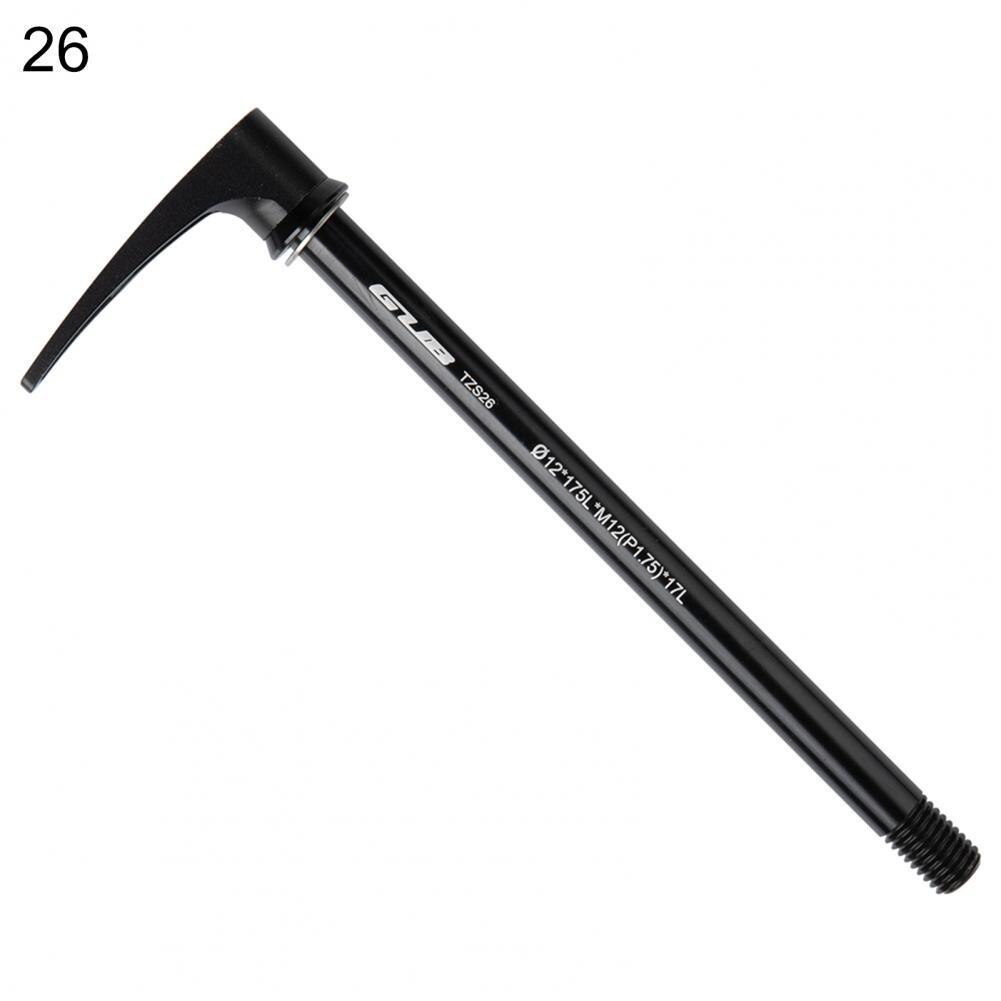 360 Degrees Rotation Rear Tube Shaft Rear Thru Axle Corrosion Resistant Road Bike Unfading Practical Hubs Skewers: 26