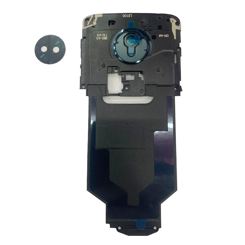 Achter Back Camera Lens Glas Met Frame Houder Voor Motorola G6 Spelen Reparatie Vervangende Onderdelen