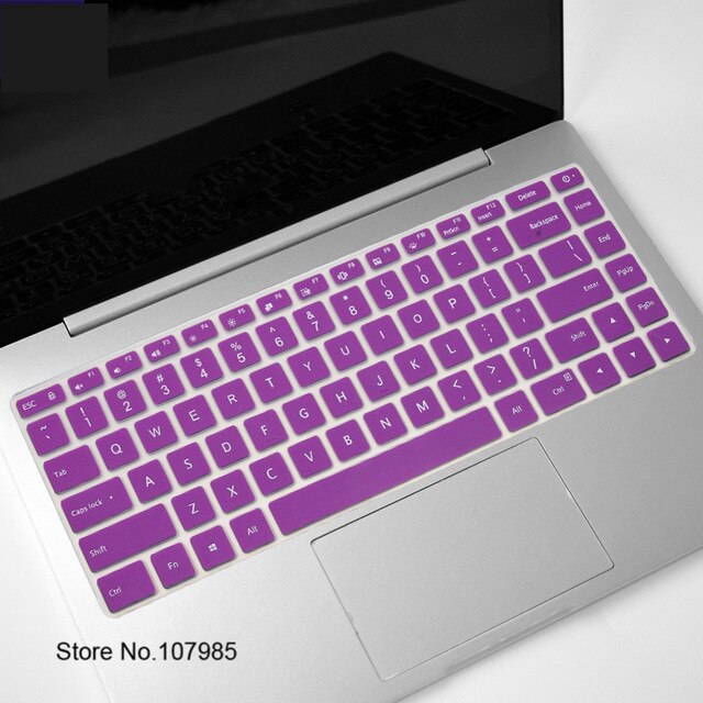 For Xiaomi RedmiBook 16 Laptop AMD Ryzen 4500U 4700U Redmi Book 16.1 Inch Notebook Silicone Keyboard Cover Skin Protector: Purple