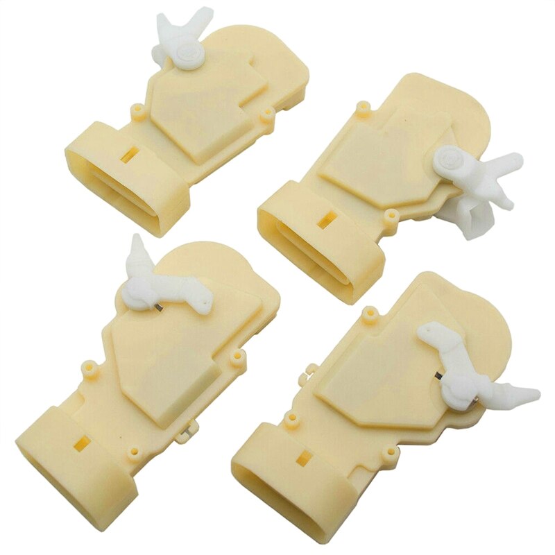 Auto siliconen deurvergrendeling beschermhoes, voertuigdeuren sloten guard stop set, universele siliconen bescherming grendels covers, stille schokdempers siliconen deurslot beschermer (zwart 4 stuks