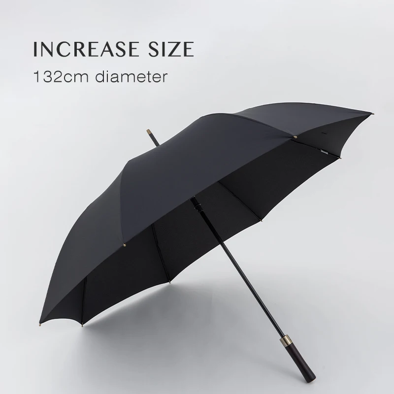 Parapluie de Golf, grand format, Long, 132cm, pour le travail, le Golf, le voyage, style Vintage