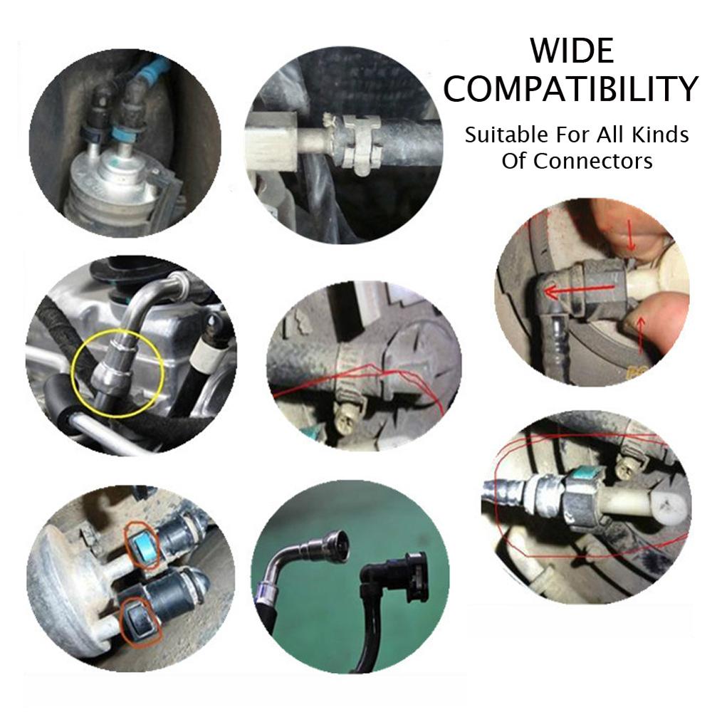 Automobile Oil Pressure Gauge Fuel Test Meter Gasoline Pressure Tool Quick-Connect Gasoline Pressure Gauge