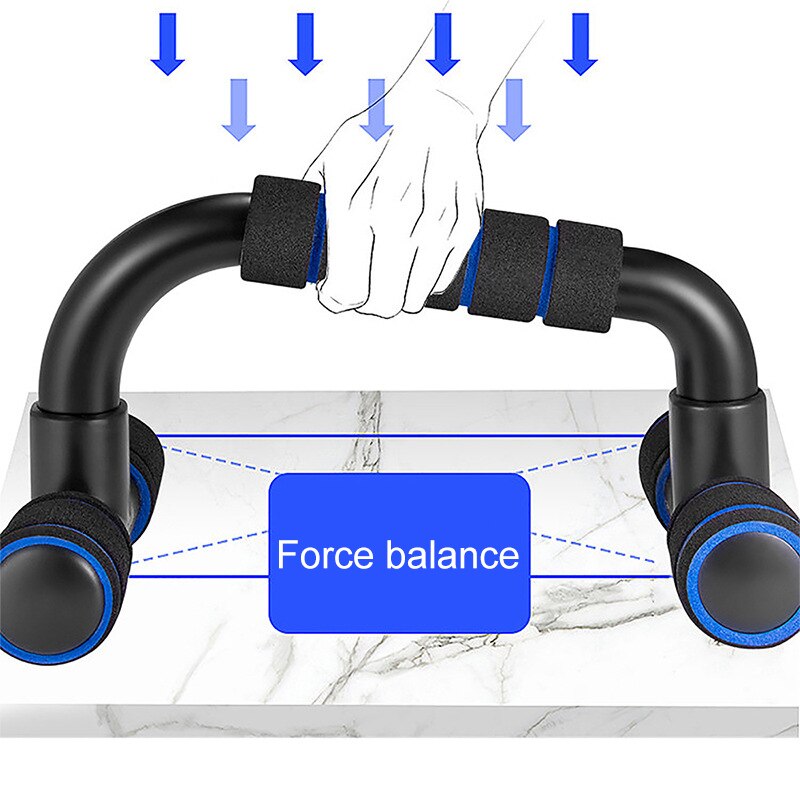 Barra de realce para Fitness, soportes para flexiones para culturismo, entrenamiento de músculos del pecho, gimnasio en casa, equipo de ejercicio de agarre, 2 uds.