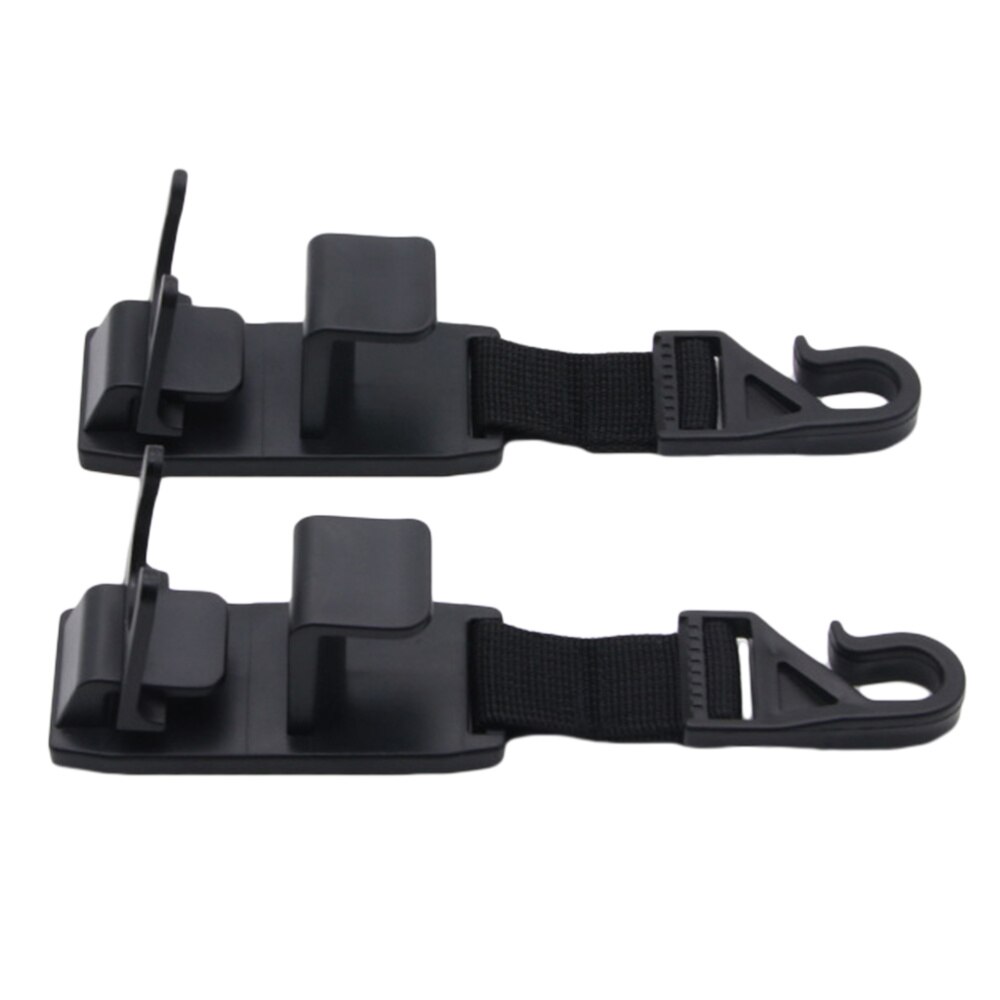 XBRN Auto Haken voor Achterbank Hoofdsteun Hanger Hold Purse Kruidenier Tas Hoed Doek Jas 4 Pack