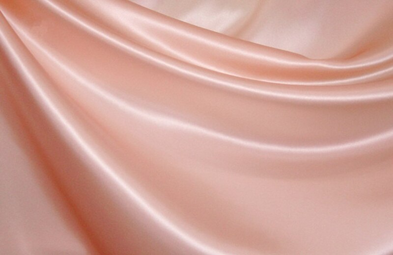 Tissu 100% soie teinté de mûrier, largeur 114cm, 16.5 maman, pour robe de mariage, literie de vêtements DIY,: snow pink
