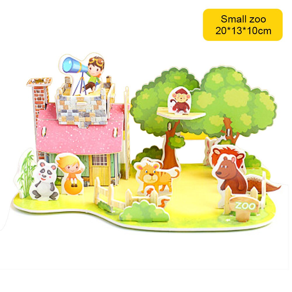 Educational Toys Autism Puzzle Game Wooden Three-dimensional Interesting 3d Three-dimensional Puzzle Affordable Universal